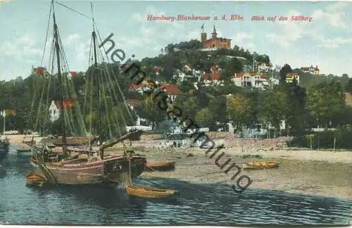 Hamburg Blankenese - Blick auf den Süllberg