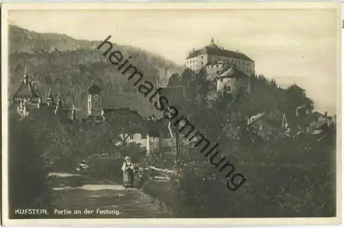 Kufstein - Festung - Foto-AK - Verlag B. Lehrburger Nürnberg