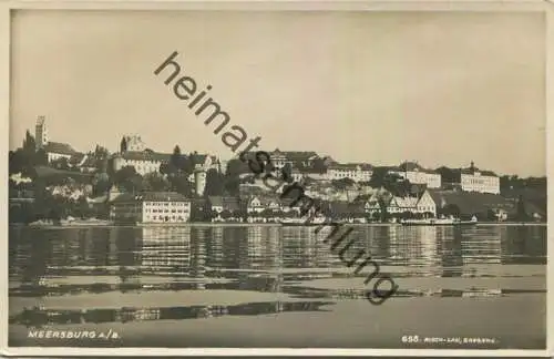Meersburg - Foto-AK - Verlag C. Risch-Lau Bregenz