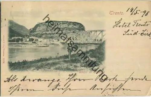 Trento - Dosso di Trento - Verlag Stengel & Co Dresden