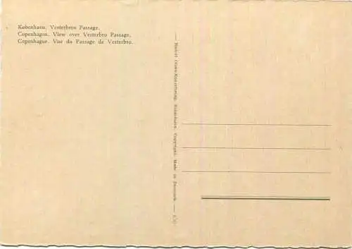 Kobenhavn - Vesterbros Passage - AK Grossformat