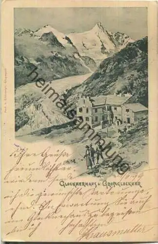 Glocknerhaus - signiert E. T. Compton - Verlag Ferd. v. Kleinmayr Klagenfurt