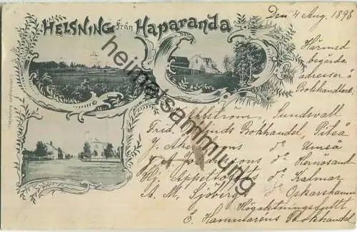 Haparanda - Strassenansicht - Fotos - Verlag E. Hammarens Bokhandel