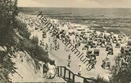 Koserow - Strand - Foto-AK - Walter Werner KG Verlag Gaschwitz 1960