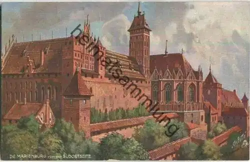 Marienburg - Südostseite - Tuck's Oilette ca. 1910