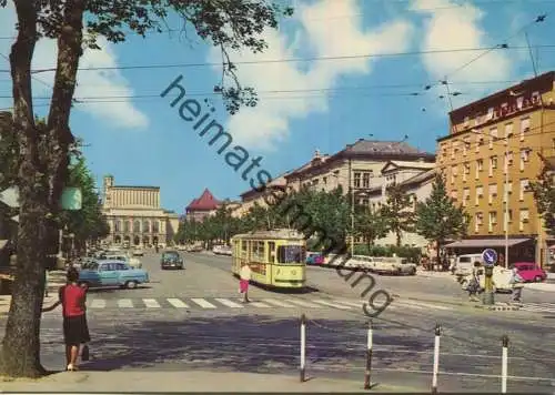 Augsburg - Königsplatz - AK Grossformat - Andres + Co. Verlag Hamburg