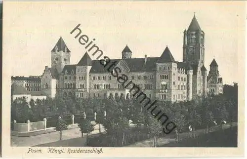 Posen - Residenzschloss - Verlag C. F. W. Nölte Posen