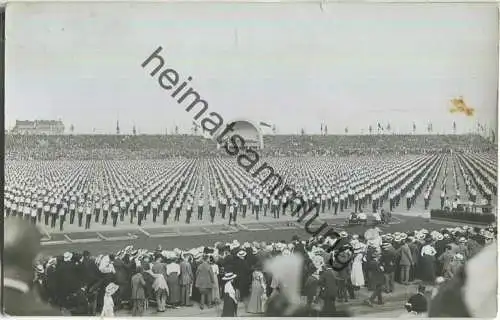 Leipzig - 12. Deutsches Turnfest 1913 - Foto-AK Turnplatz - ohne Verlagsangabe
