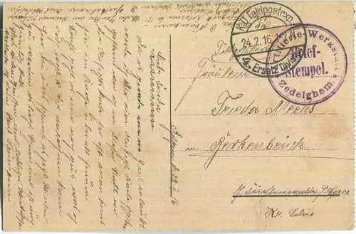 Brügge - Brugsche Vrije - Feldpost