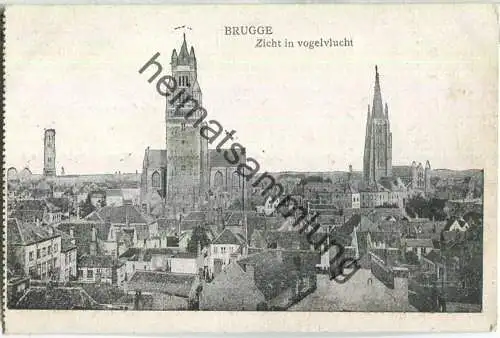 Brügge - Zicht in vogelvlucht - Feldpost