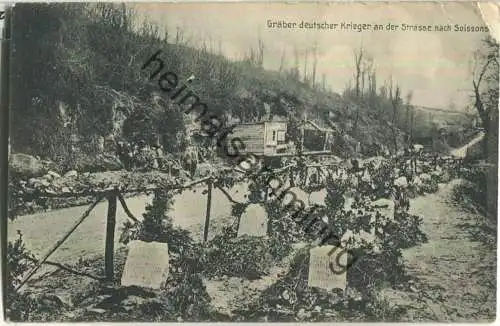 Soissons - Gräber deutscher Krieger