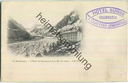Montenvers - La Mer de Glace - L'Hotel Montenvers
