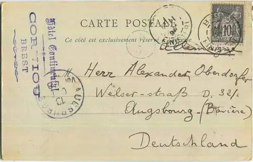 Brest - Port Militaire - le Chateau