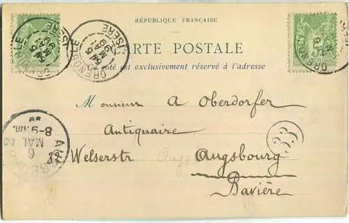 La Grande Chartreuse - Entree du Couvent - Verlag J. Jourdan Grenoble