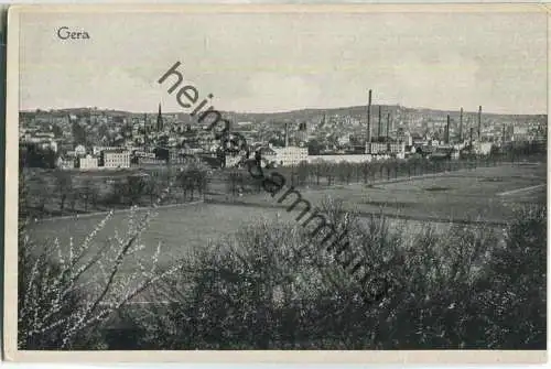 Gera - Gesamtansicht - Verlag Thüringer Volksverlag Greiz