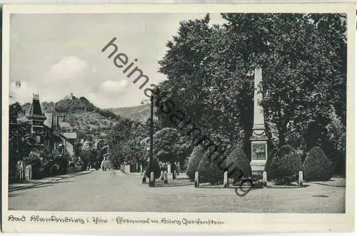 Bad Blankenburg - Ehrenmal - Verlag Harfe Bad Blankenburg