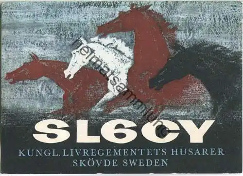 QSL - Funkkarte - SL6CY - Sweden - Army - 1959