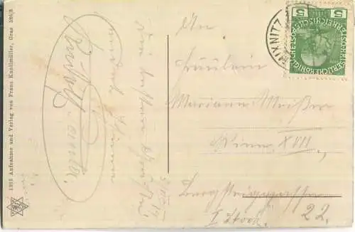 Partie aus der Bärnschütz - Verlag Franz Knollmüller Graz