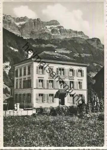 Diesbach - Gasthaus zum Diesbach - Walter Egger-Uehli Küchenchef - Foto-AK Grossformat