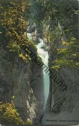 Wasserfall Brand - Verlag Jos. Bader Vorkloster bei Bregenz