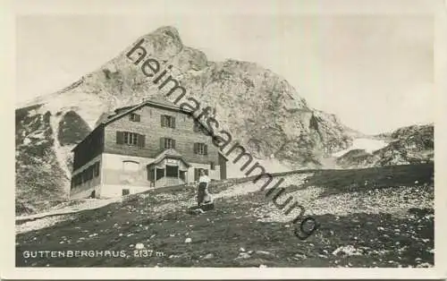 Guttenberghaus - Foto-AK - Verlag Max Mayer Leoben