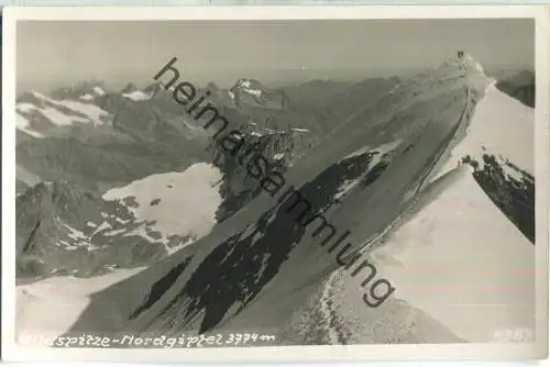 Wildspitze - Nordgipfel - Foto-Ansichtskarte - Verlag Much Heiss Innsbruck