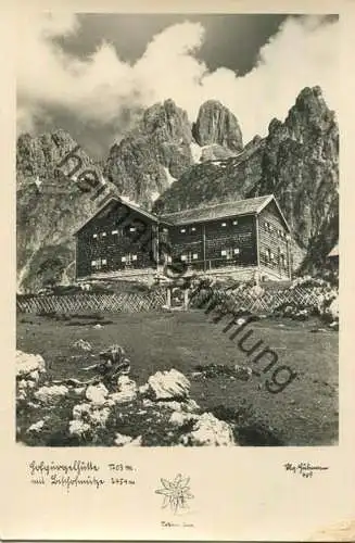 Hofpürglhütte - Bischofmütze - Foto-AK