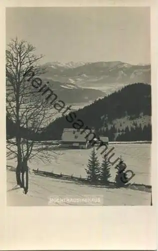 Hochtausing-Hütte - Foto-AK 30er Jahre - Verlag Max Mayer Leoben