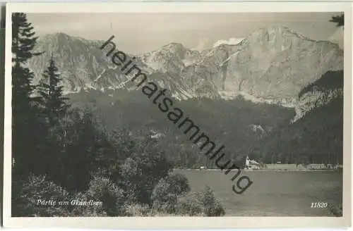 Partie am Grundlsee - Foto-AK