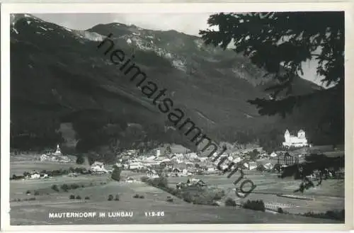 Mauterndorf im Lungau - Foto-Ansichtskarte - Verlag K. Glantschnigg Graz
