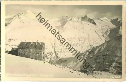 Breslauer Hütte - Foto-Ansichtskarte - Alpiner Kunstverlag Innsbruck