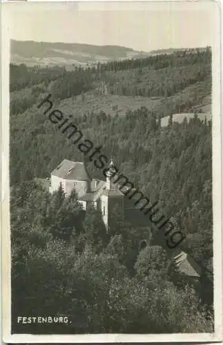 Schloss Festenburg - Foto-AK