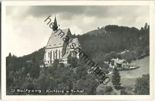 Kirchberg am Wechsel - St. Wolfgang - Foto-Ansichtskarte - Verlag Foto List Kirchberg