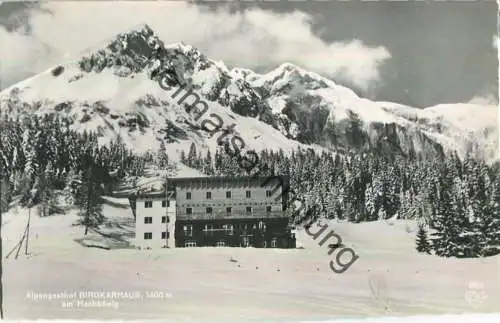 Alpengasthof Birgkarhaus am Hochkönig - Foto-AK - Verlag Alfred Gründler Innsbruck