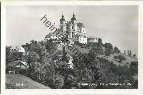 Sonntagberg - Foto-Ansichtskarte - Verlag P. Ledermann Wien 1956
