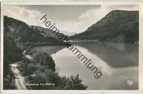 Wiestalsee bei Hallein - Foto-Ansichtskarte - Cosy-Verlag Salzburg