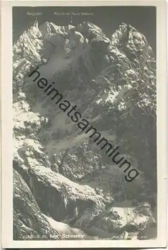 Zugspitze mit bayrischem Schneeka - Verlag Hans Huber Garmisch-Partenkirchen