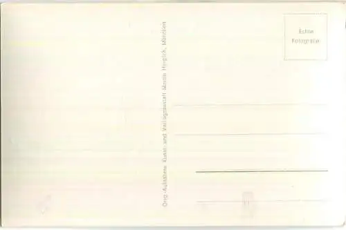 Schloss Linderhof - Foto-Ansichtskarte - Verlag Martin Herpich München