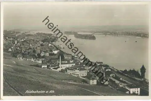 Rüdesheim am Rhein - Foto-Ansichtskarte - Verlag Ottmar Zieher München