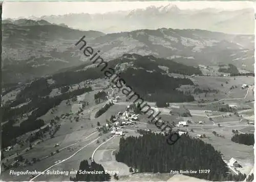 Sulzberg - Foto-Ansichtskarte - Verlag Risch-Lau Bregenz
