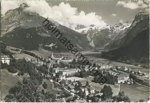 Engelberg mit Spannörter und Hahnen - Foto-Ansichtskarten - Verlag K. Meuser Engelberg