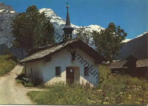 Kapelle Birchen - AK Grossformat - Verlag Klopfenstein Adelboden