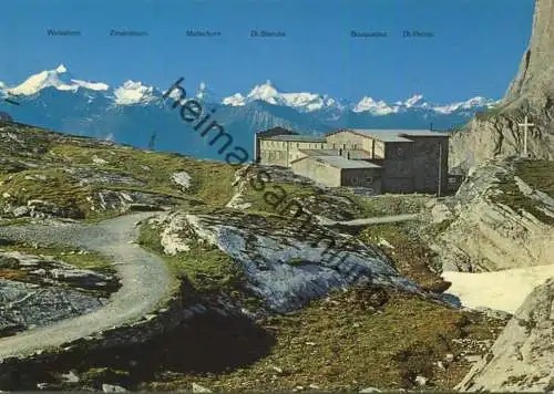 Gemmipass - Sporthotel Wildstrubel - AK Grossformat - Verlag Klopfenstein Adelboden