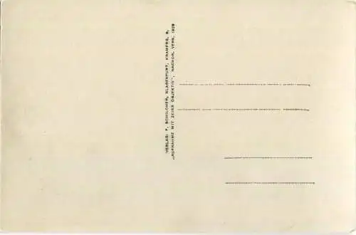 Abfahrt von der Turracheralm - Foto-Ansichtskarte - Verlag Franz Schilcher Klagenfurt