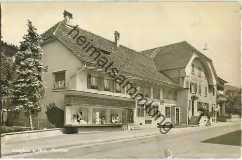Lengnau bei Biel - Postamt - Foto-Ansichtskarte - Verlag Photoglob-Wehrli AG