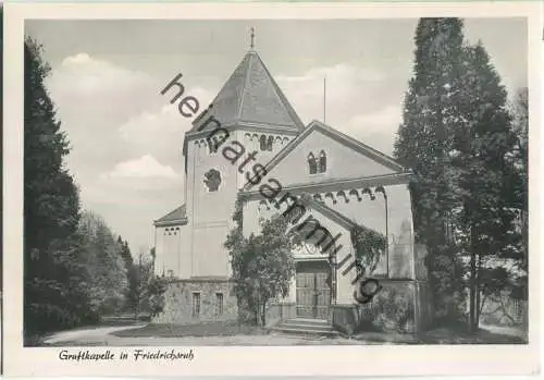 Friedrichsruh - Gruftkapelle
