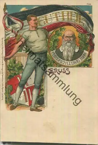 Gut Heil! - Friedrich Ludwig Jahn - Verlag Bruno Bürger & Ottillie Leipzig ca. 1900