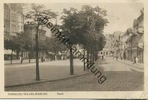 Hamburg-Wilhelmsburg - Sand - gel. 1931