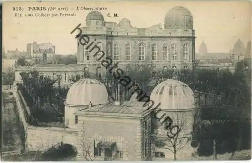 Paris - L'Observatoire - Edition Artisticue C. M. Paris