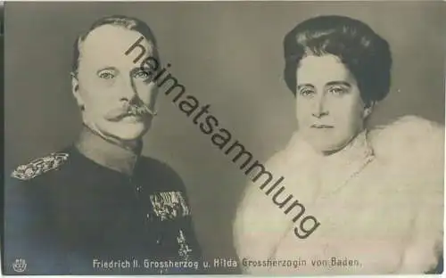 Friedrich II. Grossherzog und Hilda Grossherzogin von Baden - Verlag Fa. Gerhard Stalling Oldenburg